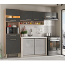 Ver imagem 1 de Cozinha Compacta Dama 3 Peças 9 Portas e 2 Gavetas Demóbile