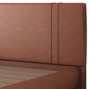 Ver imagem 5 de Cama King Flutuante com Cabeceira 195cm Astra S04 Couríssimo Telha - Lyam Decor