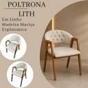 Ver imagem 7 de Mesa Base em Cone 90cm Redondo & 4 Cadeiras Lithi Botone Design Elegante