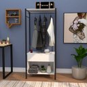 Ver imagem 3 de Guarda-Roupa Solteiro Closet Berlim com 1 Gaveta Artefamol