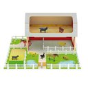Ver imagem 3 de Kit Fazendinha Infantil Completa com Celeiro Estábulo Cerca