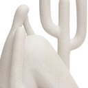 Ver imagem 2 de Escultura Decorativa Poliresina Abaporu 52 cm Off White- Mart