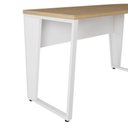 Ver mais imagens de Mesa em L Escritório Mesa em L para Escritório MDP 180cm Macadâmia com Branco F5 Office