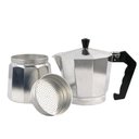 Ver imagem 4 de Cafeteira Italiana Moka Express Faz 9 Xícaras Café Aluminio