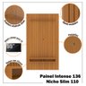 Painel Ripado para Tv até 55 Polegadas Intense com Nicho 139cm - 2
