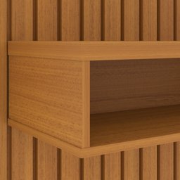 Painel Ripado para Tv até 55 Polegadas Intense com Nicho 139cm - 7