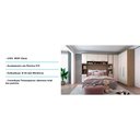 Ver imagem 5 de Guarda Roupa de Canto Casal 5 Gavetas e 8 Portas Avelã Rústico com Areia Master Luciane Móveis