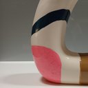 Ver imagem 6 de Vaso Decorativo Enfeite Casa Cerâmica 19x18x18cm Color