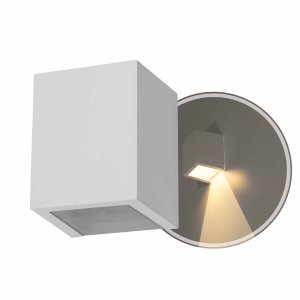 Arandela de Parede 1 Foco Policarbonato Starlumen St2775 - Branca