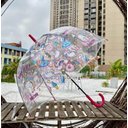 Ver imagem 6 de Guarda Chuva Transparente Infantil Menina Chuva Unicórnio