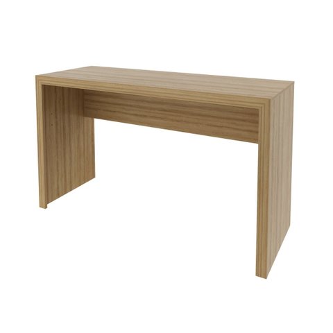 Mesa de Estudo 127x74cm Office Me4135 Amêndoa