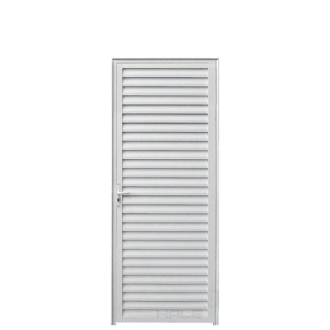 Porta Palheta Aluminio Branco 2.10 X 0.90 Lado Direito - Hale