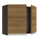 Ver imagem 6 de Armário de Cozinha Aéreo 80 cm 2 Portas Rustic Glamy Madesa