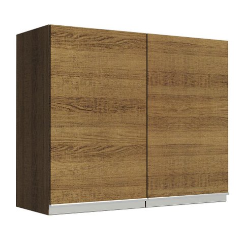 Armário de Cozinha Aéreo 80 cm 2 Portas Rustic Glamy Madesa