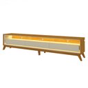 Ver imagem 7 de Painel e Rack Led Nobre 275 Requinte 260 Naturale Off White - Gelius