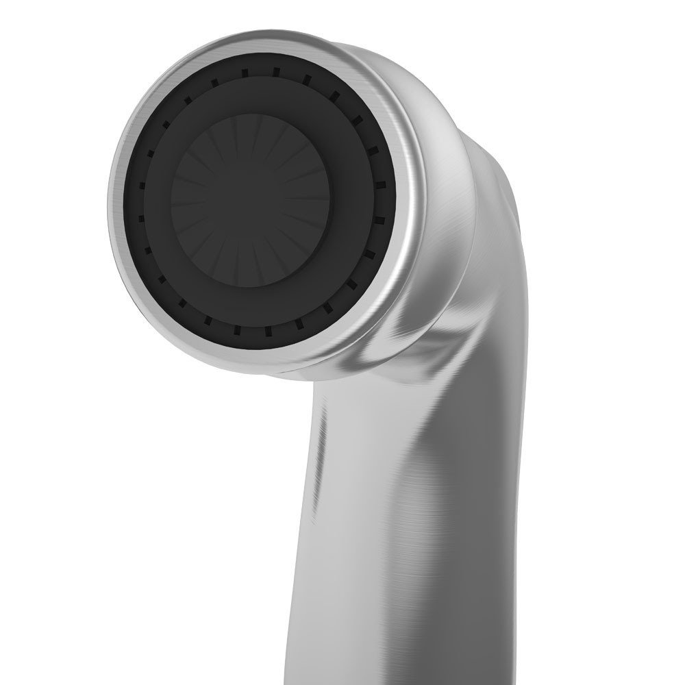 Torneira ARE-MC01 Monocomando Bica Fixa e Jato Lateral Inox - 5