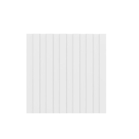 Painel Ripado Milla Branco Mdf 60cm Carraro