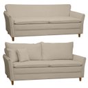 Ver imagem 5 de Sofá Living 3 Lugares Berlim 185cm Bouclê Confortável Moderno Braço Fino Sala Apartamento Recepção:B
