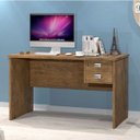 Ver imagem 1 de Escrivaninha Mesa Escritório 2 Gavetas 120cm Thor J&A Móveis