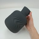 Ver imagem 3 de Vaso Decorativo Garrafa Home&Co Vidro 20x13x13cm Preto