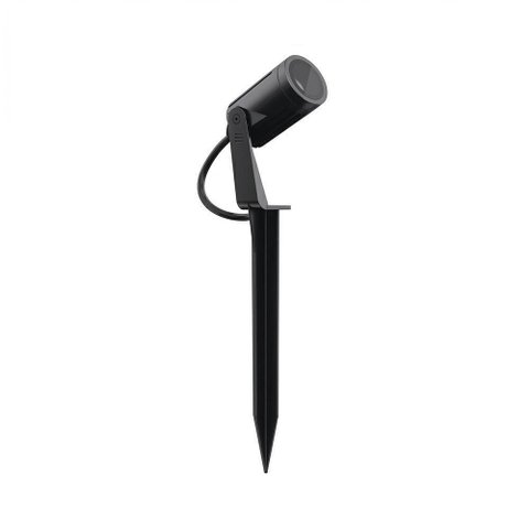 Espeto para Jardim S.Ground Pro LED Dimerizável Alto Irc 90 Preto 6,8W 24V 2700k Luz Amarela Stella