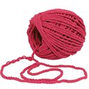 Ver imagem 2 de Cordão de Algodão Torcido São Francisco Rosa 120 Metros