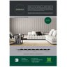 Painel Ripado Tabaco 2750 X 455 X 15mm - Caixa com 4 Painéis Totalizando 5m2 Braspan Frieze - 3