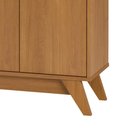 Ver imagem 5 de Buffet Aparador 95cm 3 Portas Orgânico Marlo Nature Z56 - Mpozenato