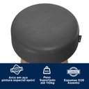 Ver imagem 4 de Kit 2 Banquetas Berlin 70cm Couríssimo Preto - Salaone