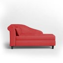 Ver imagem 1 de Recamier Diva França 1,60m Suede Vermelho - Inova Decor