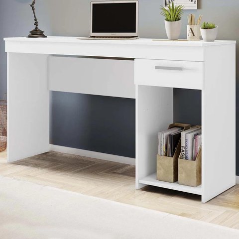 Escrivaninha Escritório 1 Gaveta e Nicho