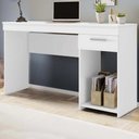 Ver imagem 1 de Escrivaninha Escritório 1 Gaveta e Nicho