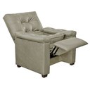 Ver imagem 5 de Poltrona do Papai Reclinável Imperador Couro Facto Bege Areia - Sofa Store