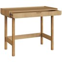 Ver mais imagens de Mesa Escrivaninha Orgânica Home Office 1 Gaveta 100cm Nordic A03 Hanover Roble - Lyam Decor