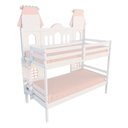 Ver imagem 4 de Treliche Castelo Encantado - Madeira Maciça Branco/cinza/rosa | Housin