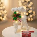 Ver imagem 3 de Rena de Neve 30cm - 30 Leds Branco Quente Bivolt | 8 Funções