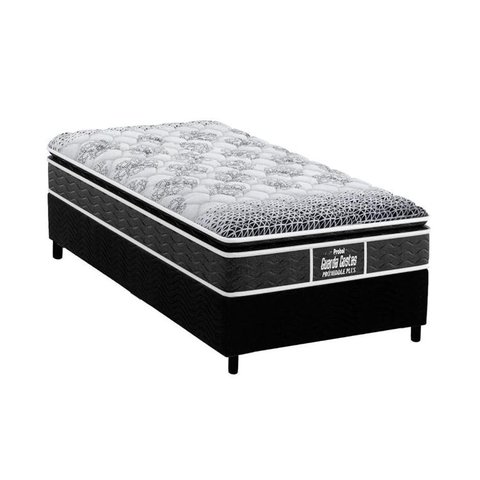 Cama Box Solteiro: Colchão Ortopédico Probel D28/EP Anatômico Guarda Costas Prómiddle Plus + Base CR