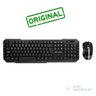 Kit Teclado + Mouse sem Fio C3Tech K-W40Bk 1600dpi Preto - 2