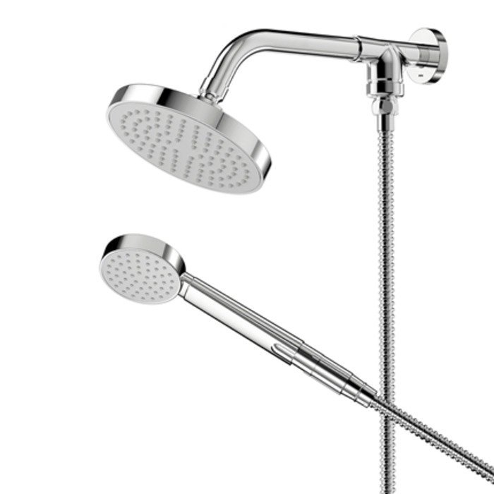 DUCHA DOCOL EDEN 150 CROMADO C/ DESVIADOR - 1