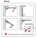 Ver imagem 4 de Suporte para Mesa Dobrável 300mm o Par
