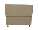 Ver imagem 2 de Kit Cabeceira e Recamier Baú para Cama Box Casal Queen:capuccino