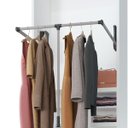 Ver imagem 7 de Cabideiro Extensível Cromado para Roupeiro com 85 a 115 cm de Largura