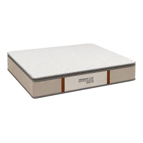Colchão Queen Sr Life Premium Slim Molas Ensacadas Espuma D45 158x198x31cm Bege