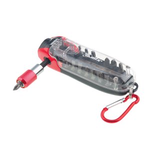 Jogo de Pontas Bits Diversos com adaptador CRV 18 peças MTX