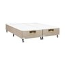 Cama Box Queen Castor Silver Star Air One Face Pocket 158x198x59 + Box Castor - 5