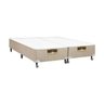 Cama Box Queen Castor Silver Star Air One Face Pocket 158x198x59 + Box Castor - 2