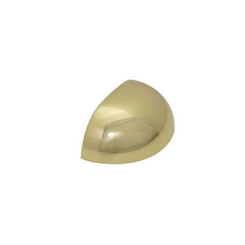Puxador Concha Dourado Brilhante 64 mm