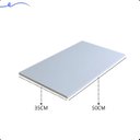 Ver imagem 3 de Kit 3 Prateleira Branca 50X35 Tampo Tabua Mdf Organizadora Decoração Cozinha Quarto Banheiro Sala