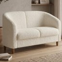Ver imagem 2 de Poltrona Namoradeira 2 Lugares Aura 120 cm Pes Madeira Boucle Tce 1010 Moll