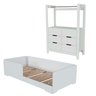 Quarto Infantil Completo Guarda-roupa Closet e Cama Solteiro Montessoriana 100% Mdf Olivia e Mark - 2